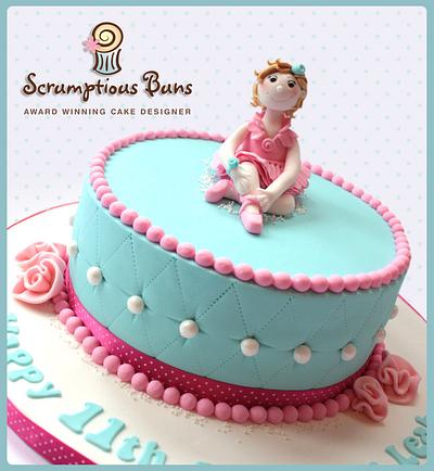 Ballet Dancer - Cake by Scrumptious Buns