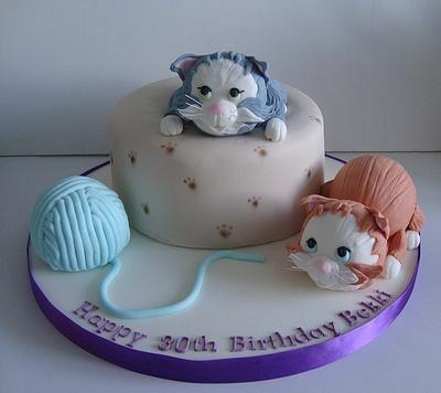 Kittens cake - Cake by ClearlyCake