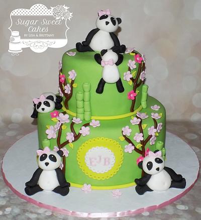 Panda Baby Shower - Cake by Sugar Sweet Cakes