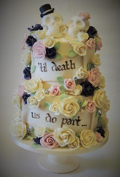 'til death us do part - Cake by Shereen