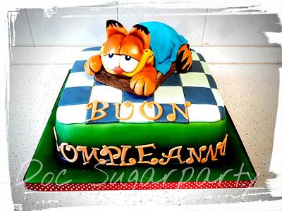 Garfield cake - Cake by Doc Sugarparty
