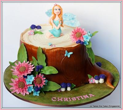 Woodland fairy - Cake by Jo Finlayson (Jo Takes the Cake)