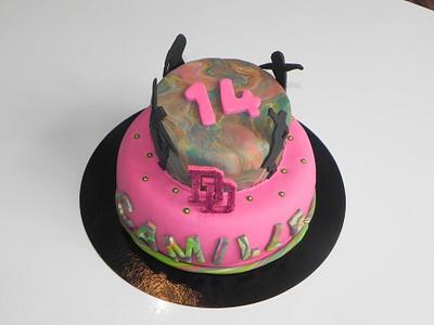 cake dance - Cake by cendrine