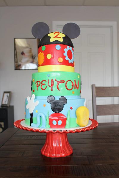 MIckey Mouse Clubhouse Cake - Cake by LadyCakes