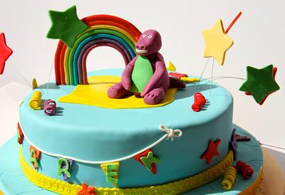 Barney Birthday Cake - Cake by The Sugarstudios