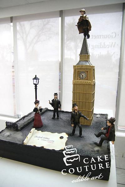Sherlock Holmes cake - Cake by Cake Couture - Edible Art