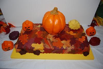 Fall Harvest Cake - Cake by Nicole Taylor