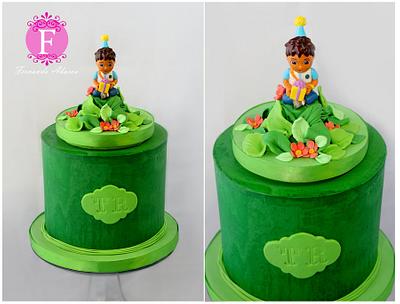 Simple Diego Cake  - Cake by Fernanda Abarca