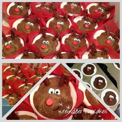 Reindeer Cupcakes - Cake by Tanya Morris