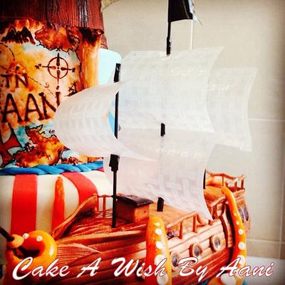 Pirate theme cake - Cake by Aani