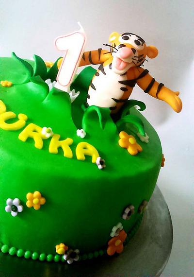 Tiger - Cake by MajaCakes Markéta Babóová