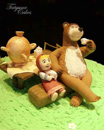 Masha and the Bear - Cake by Tatyana Cakes