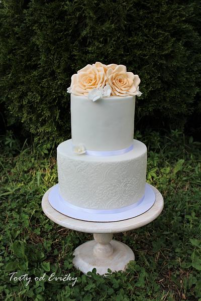 Small wedding - Cake by Cakes by Evička