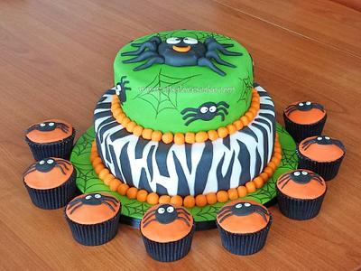 Halloween Spider - Cake by Ritsa Demetriadou