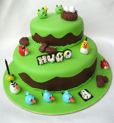 Angry Birds - Cake by Os Doces da Susana
