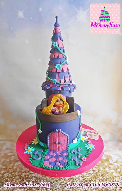 Rapunzel Tower cake - Cake by Mero Wageeh