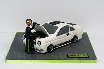 Ford Mustang Shelby - Cake by Robyn