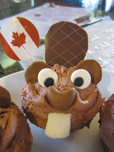 Happy Canada Day Cupcake - Cake by Frostilicious Cakes & Cupcakes
