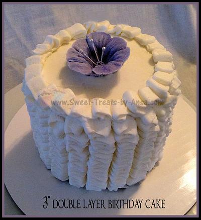 3" Birthday cake - Cake by Ansa