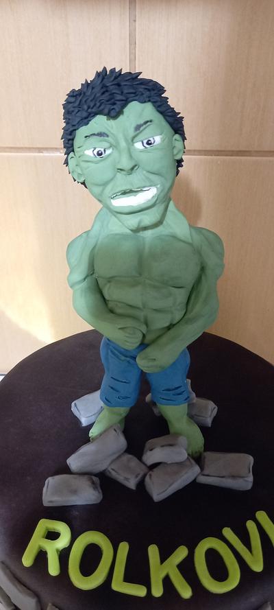 Hulk - Cake by Stanka