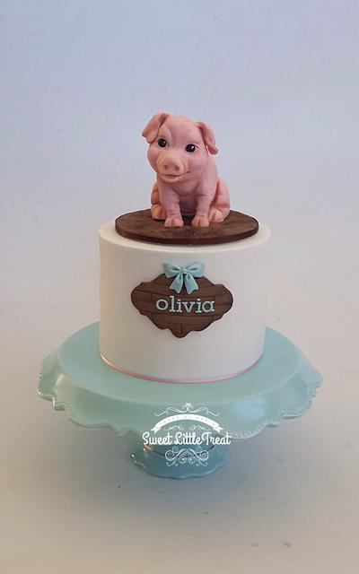 Little piggy - Cake by Sweet Little Treat