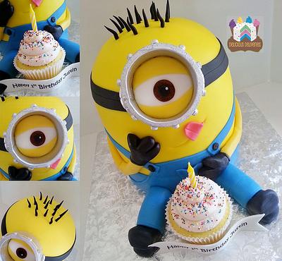 Birthday Minion - Cake by DeliciousDeliveries