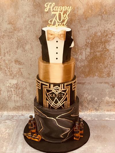 Mr Gold! - Cake by CakeMeOver