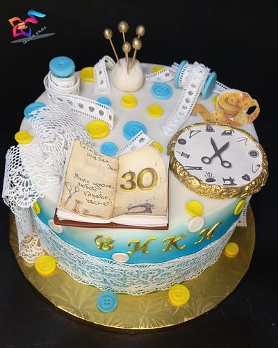 Cake for a designer - Cake by Irena Ivanova 