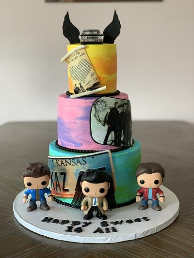 Supernaturals Cake - Cake by Brandy-The Icing & The Cake