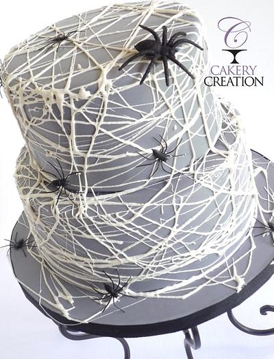 Spider Web Cake - Cake by Cakery Creation Liz Huber