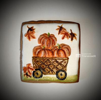 🍁🍂🍁Autumn cookies🍂🍁🍂 - Cake by Sofia Frantzeskaki