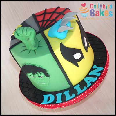 Marvel Themed cake - Cake by Dollybird Bakes