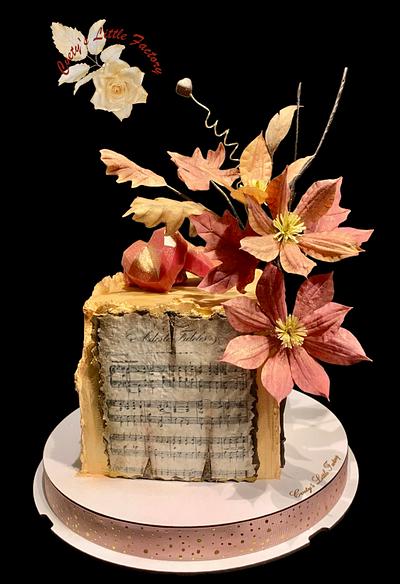 Autumn melody💛🍁🧡 - Cake by CvetyAlexandrova