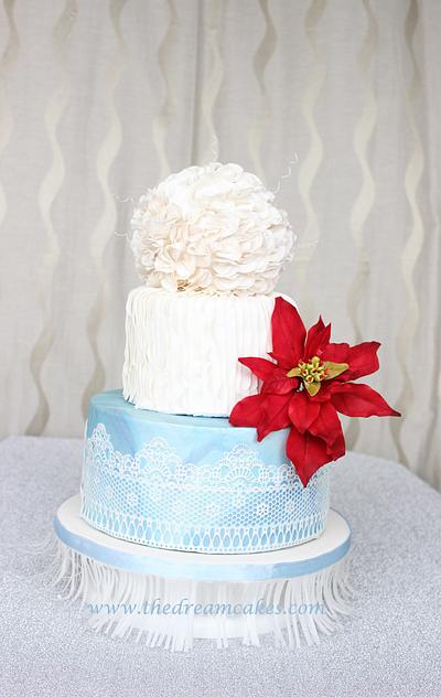 Winter Wonderland Wedding - Cake by Ashwini Sarabhai