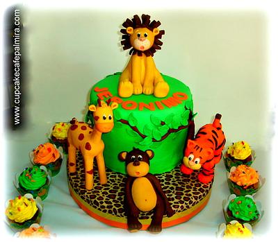 Jungle Cake - Cake by Cupcake Cafe Palmira