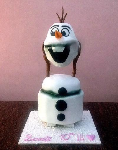 Olaf Cake - Cake by Anuja