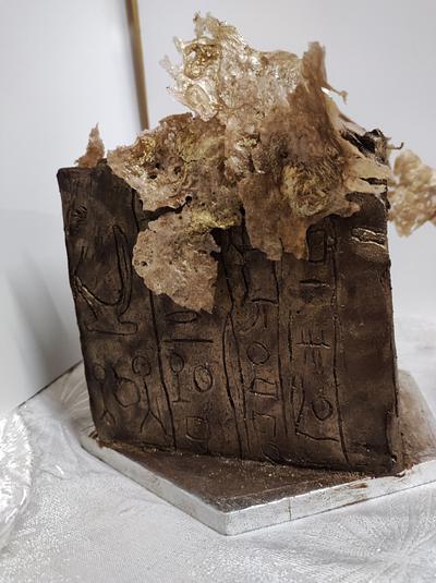 Ancien Egyptian Goddess  cake - Cake by Cups'Cakery Design