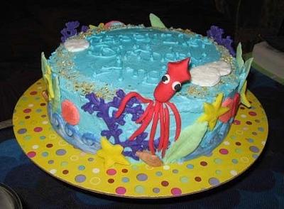 Under The Sea Cake - Cake by Debi Fitzgerald