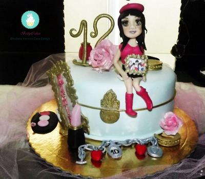 Maquiagem e 1D - Cake by BettyCakes