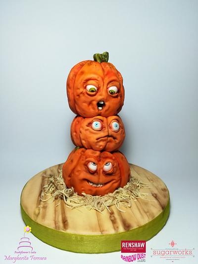 Silly Pumpkins - Cake by Fashflower's cake by Margherita Ferrara