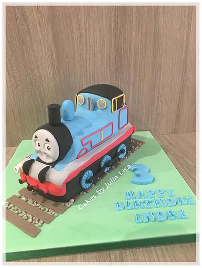 Thomas The Tank Engine - Cake by Cakes by Julia Lisa