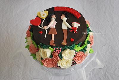 Love  - Cake by Ashel sandeep