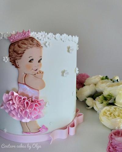 Baby shower - Cake by Couture cakes by Olga