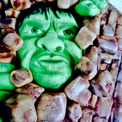 Hulk - Cake by Die Zuckerei