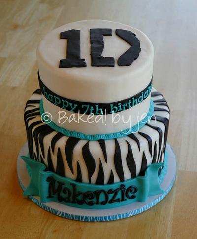 One Direction Birthday Cake - Cake by Jen