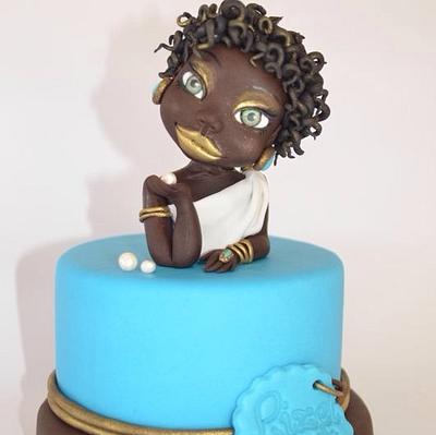 תלתלים שחורים - Cake by   lizet sweet