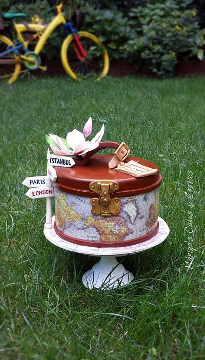 Traveler cake - Cake by Mariya's Cakes & Art - Chef Mariya Ozturk
