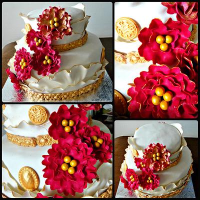 Wedding cake - Cake by Ms.K Cupcakes