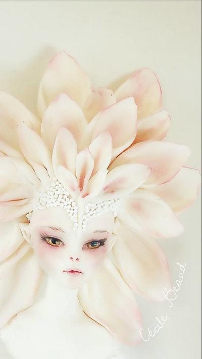 Flower doll - Cake by Cécile Beaud