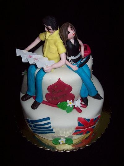 Travelers - Cake by LiliaCakes